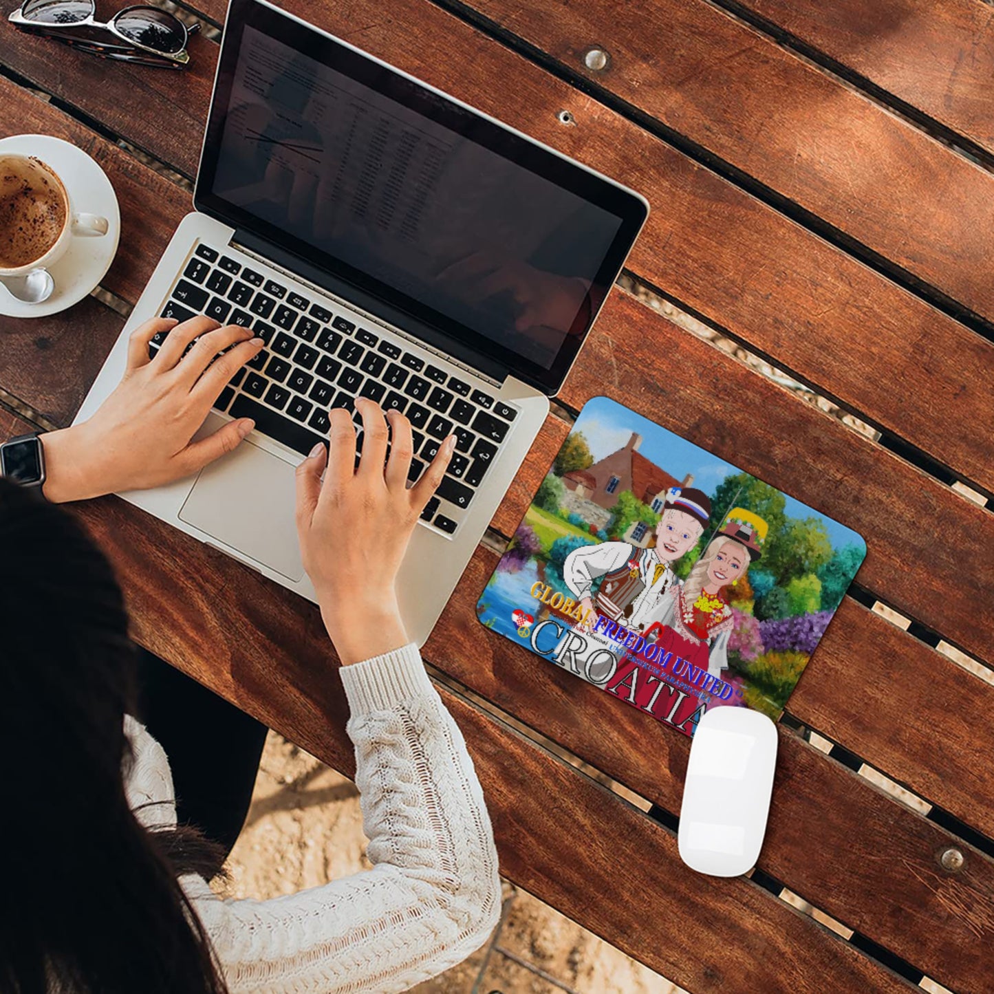 Mouse Pad Global Freedom United Couple Edition Croatia