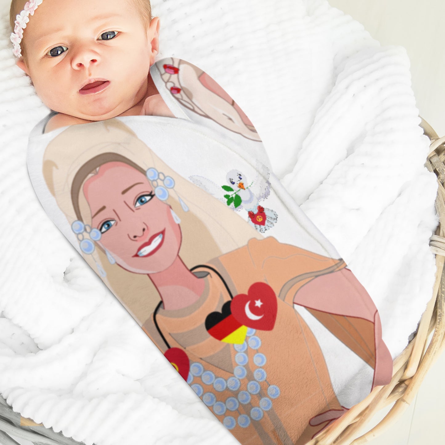 Blankets For Kits Global Freedom United Girls Turkey & Germany Old Peace