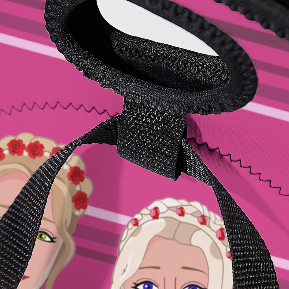 Meal Bag With Strap GLOBAL FREEDOM UNITED© Women Romania & Germany Pink