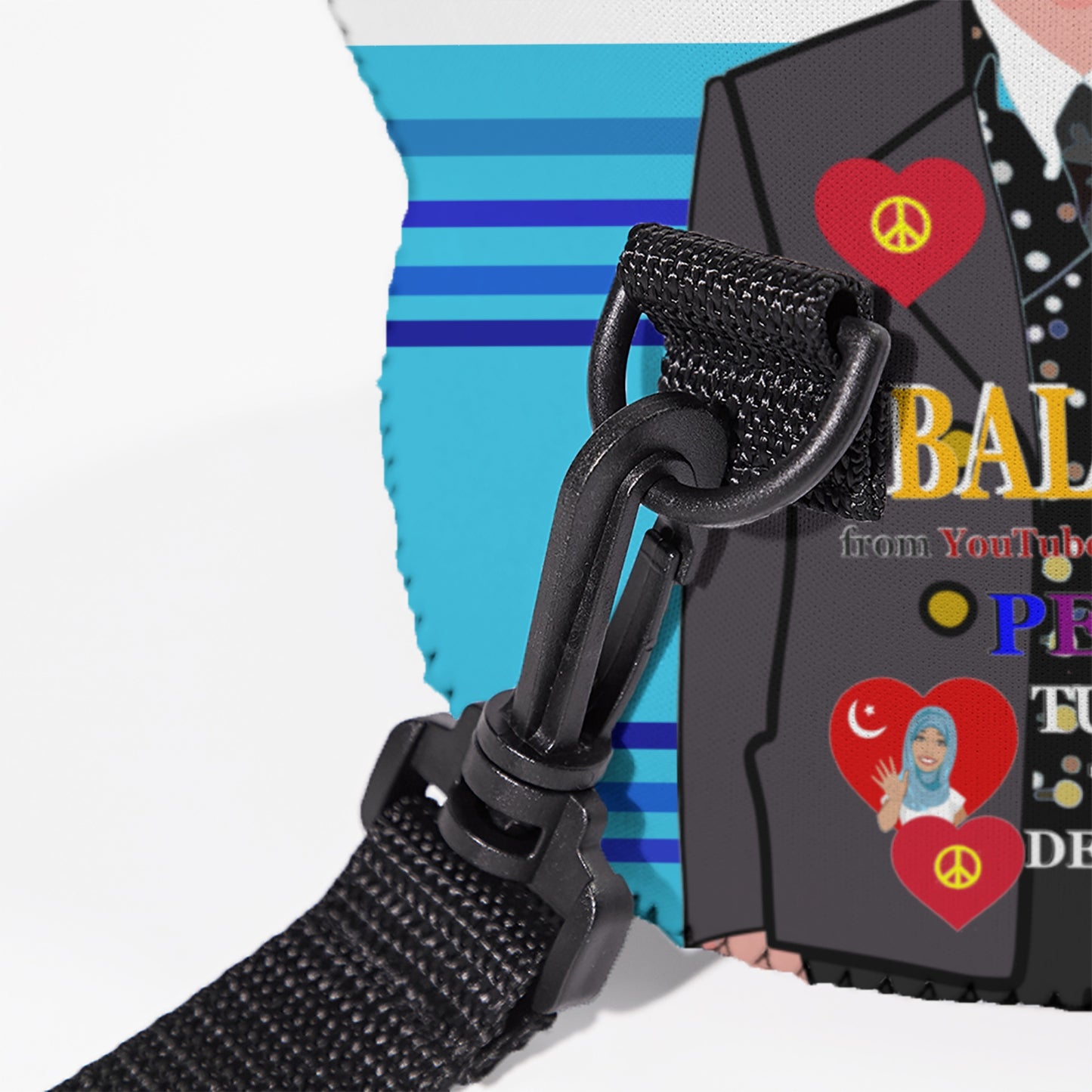 Meal Bag With Straw Global Freedom United Men Turkey & Germany Blue