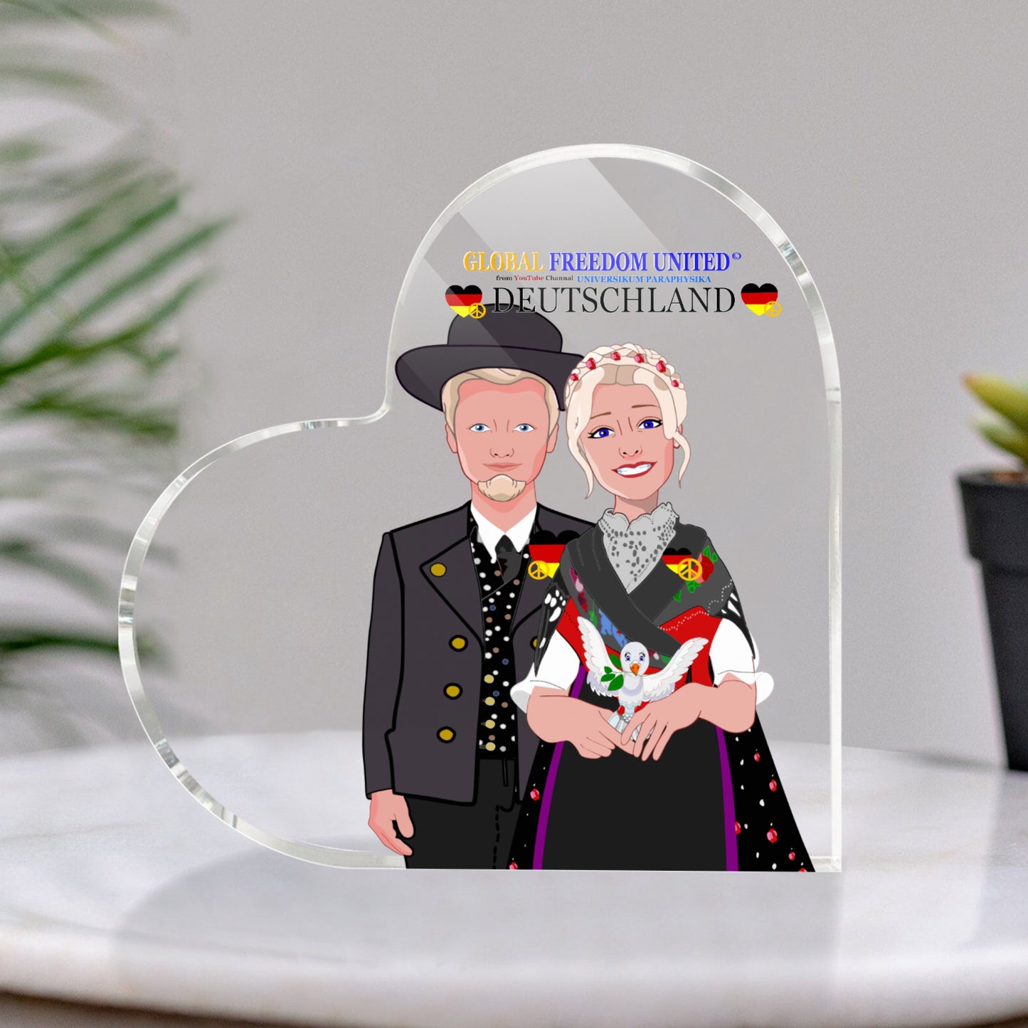 Acry Haerd GLOBAL FREEDOM UNITED© Couple Edition Germany V1