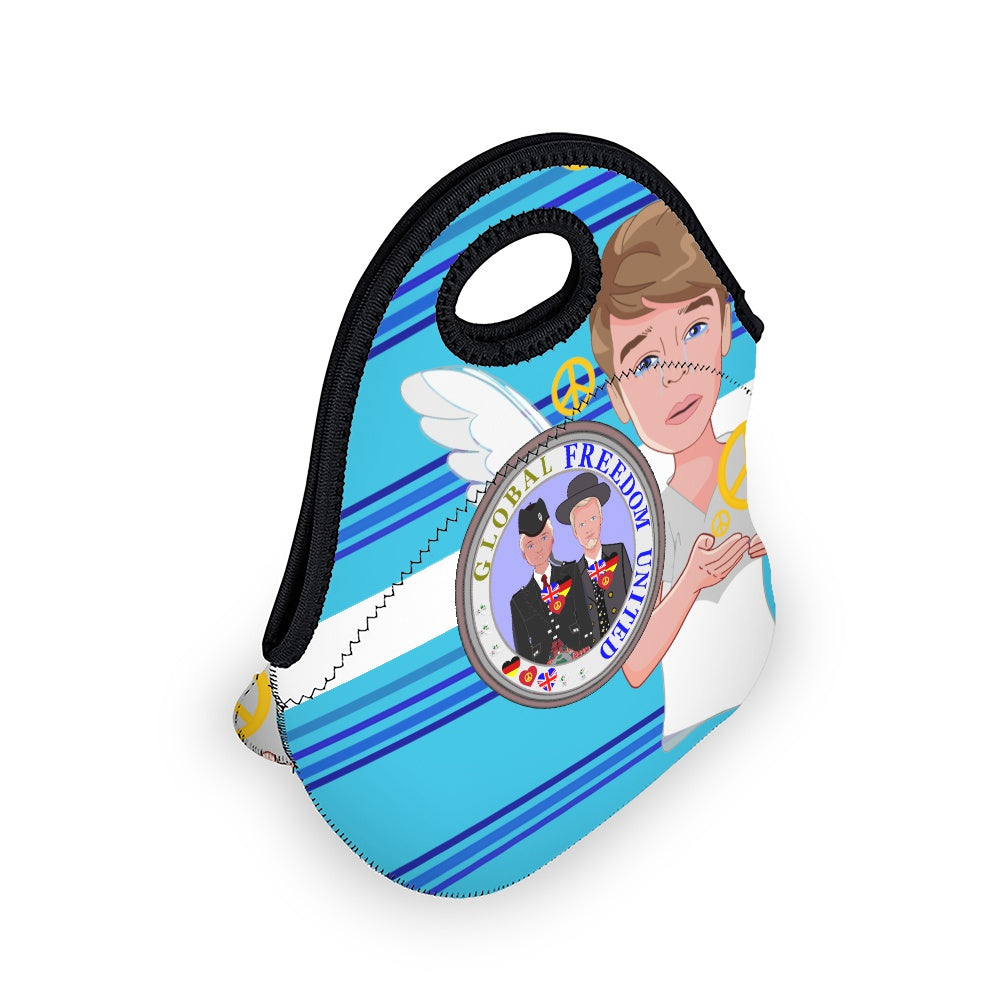 Meal Back GLOBAL FREEDOM UNITED© Men England & Germany Blue 2