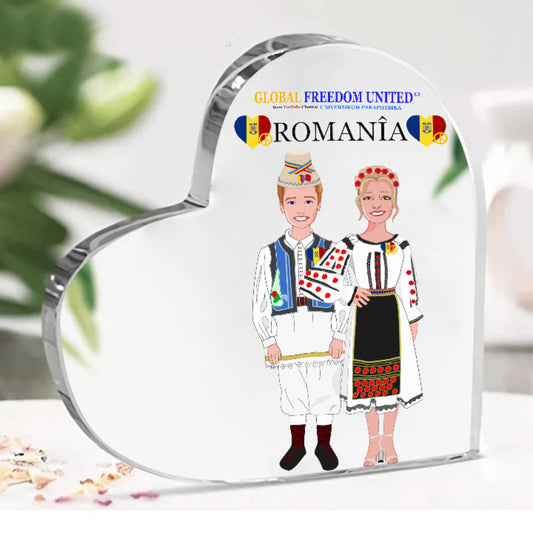 Acryl Haert GLOBAL FREEDOM UNITED© Couple Romania