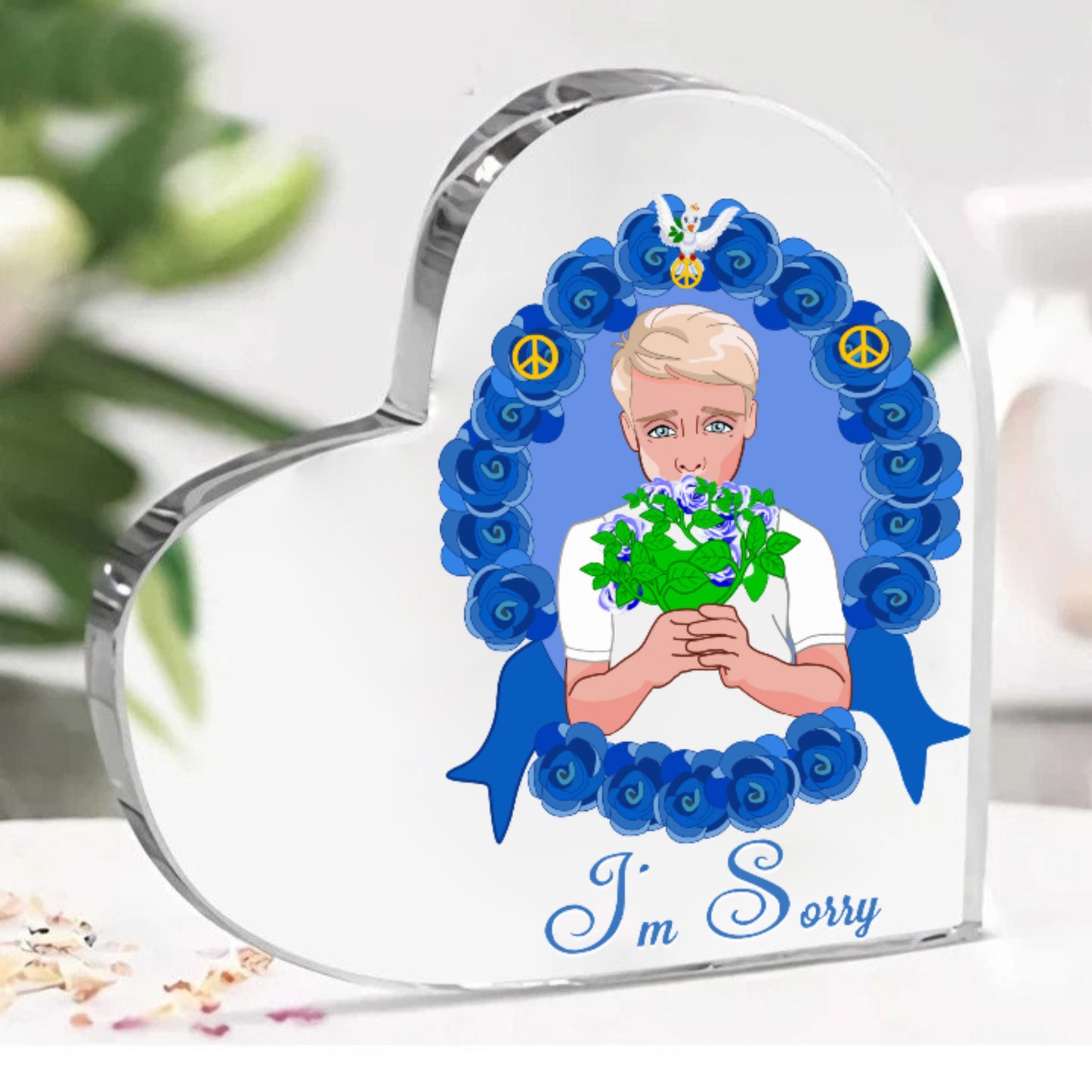 Acryl Haert GLOBAL FREEDOM UNITED© I´m Sorry From A Boy