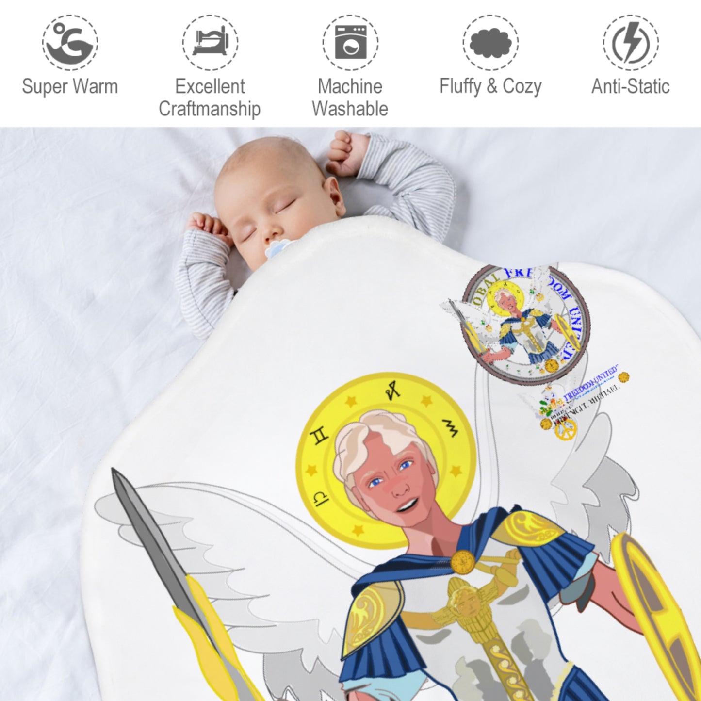 Blankets For Kits Global Freedom United Archangel Michael