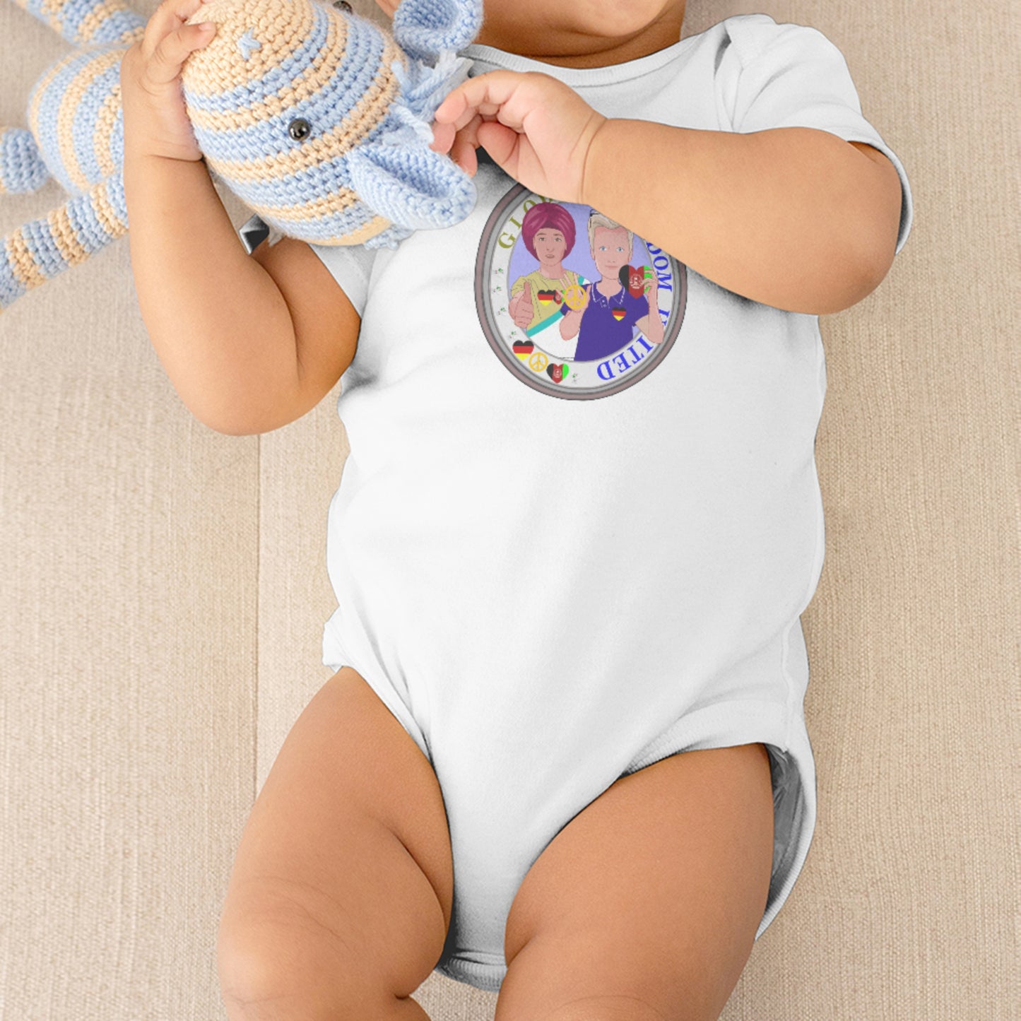 Baby Body GLOBAL FREEDOM UNITED© Boys AFGHANISTAN & GERMANY