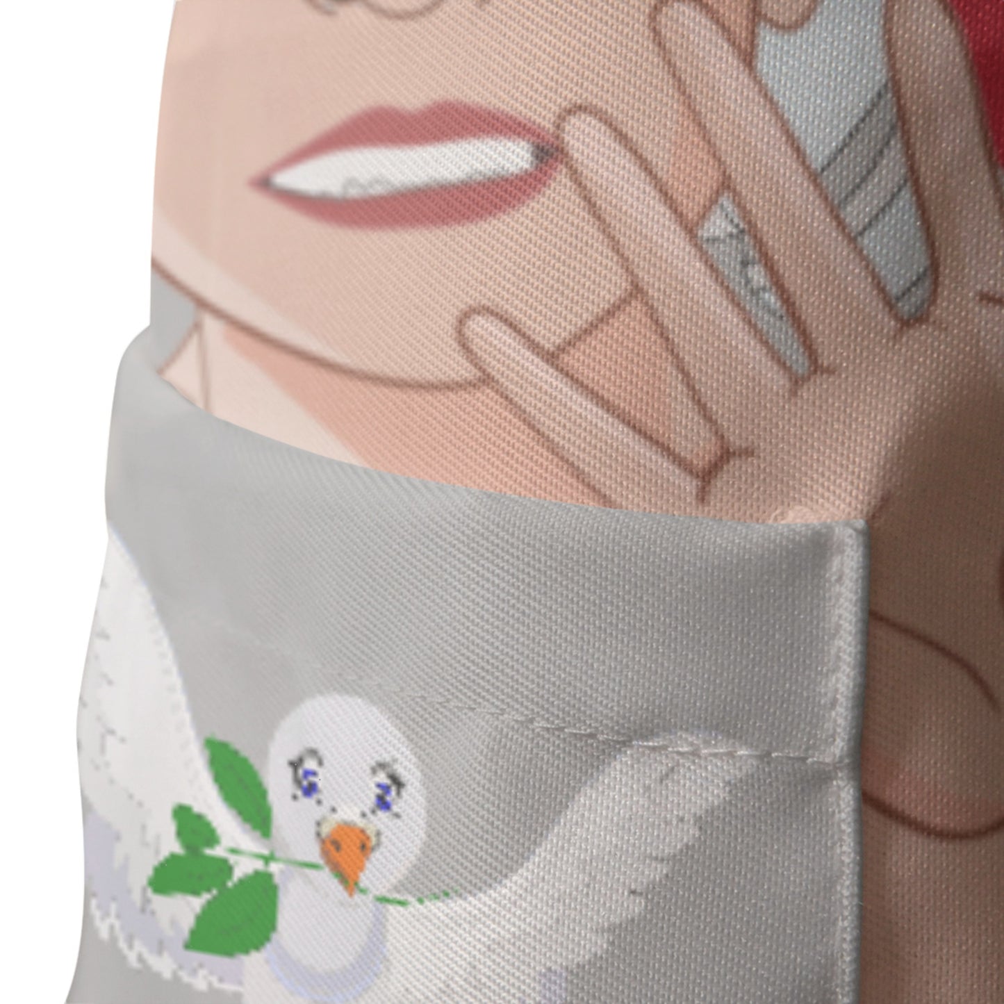 Apron GLOBAL FREEDOM UNITED© Men Syria & USA Grey