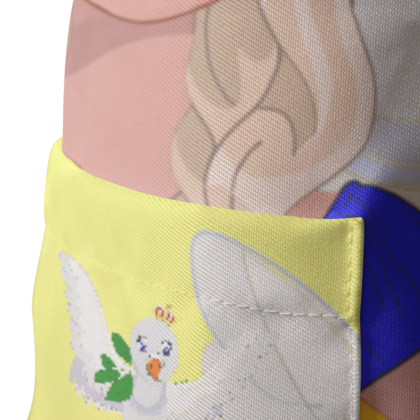 Apron GLOBAL FREEDOM UNITED© Women England & Germany Yellow