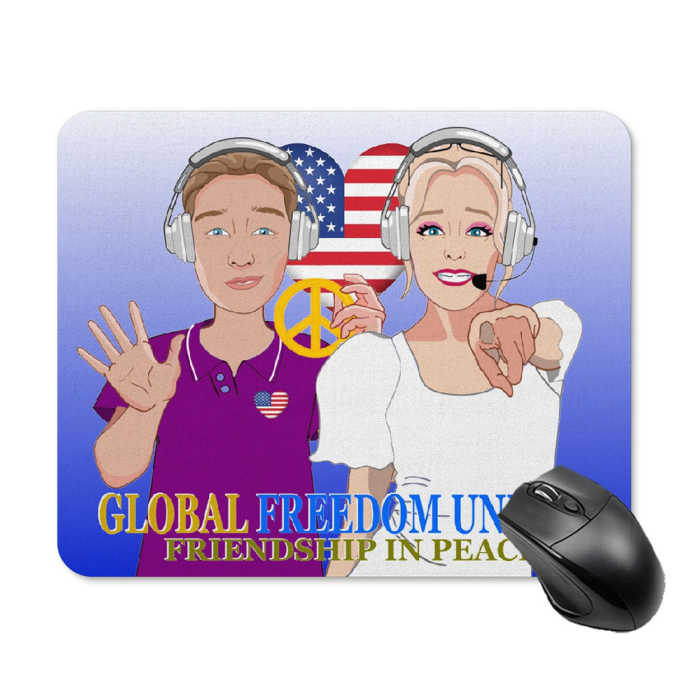 Mouse Ped GLOBAL FREEDOM UNITED© Couple USA Wight American
