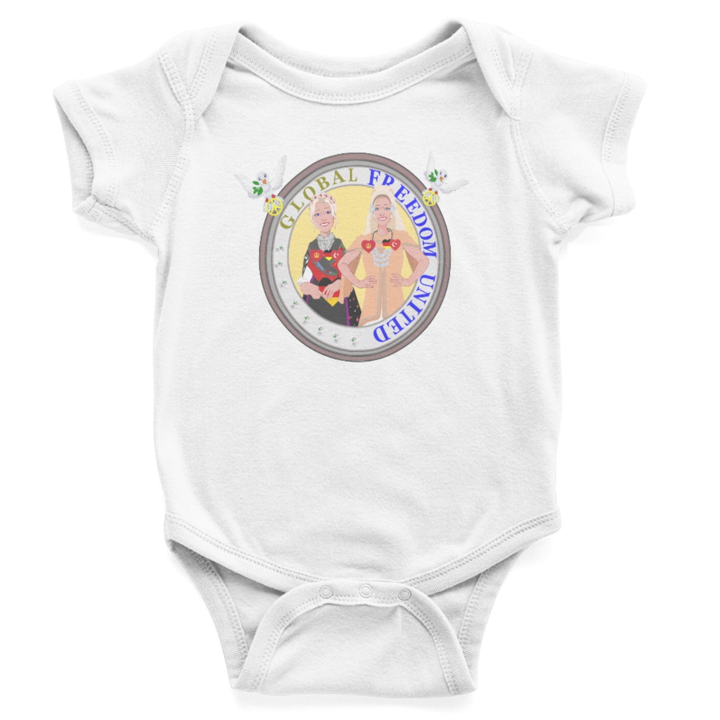 Baby Body Global Freedom United Girls Turkey & Germany Old Peace