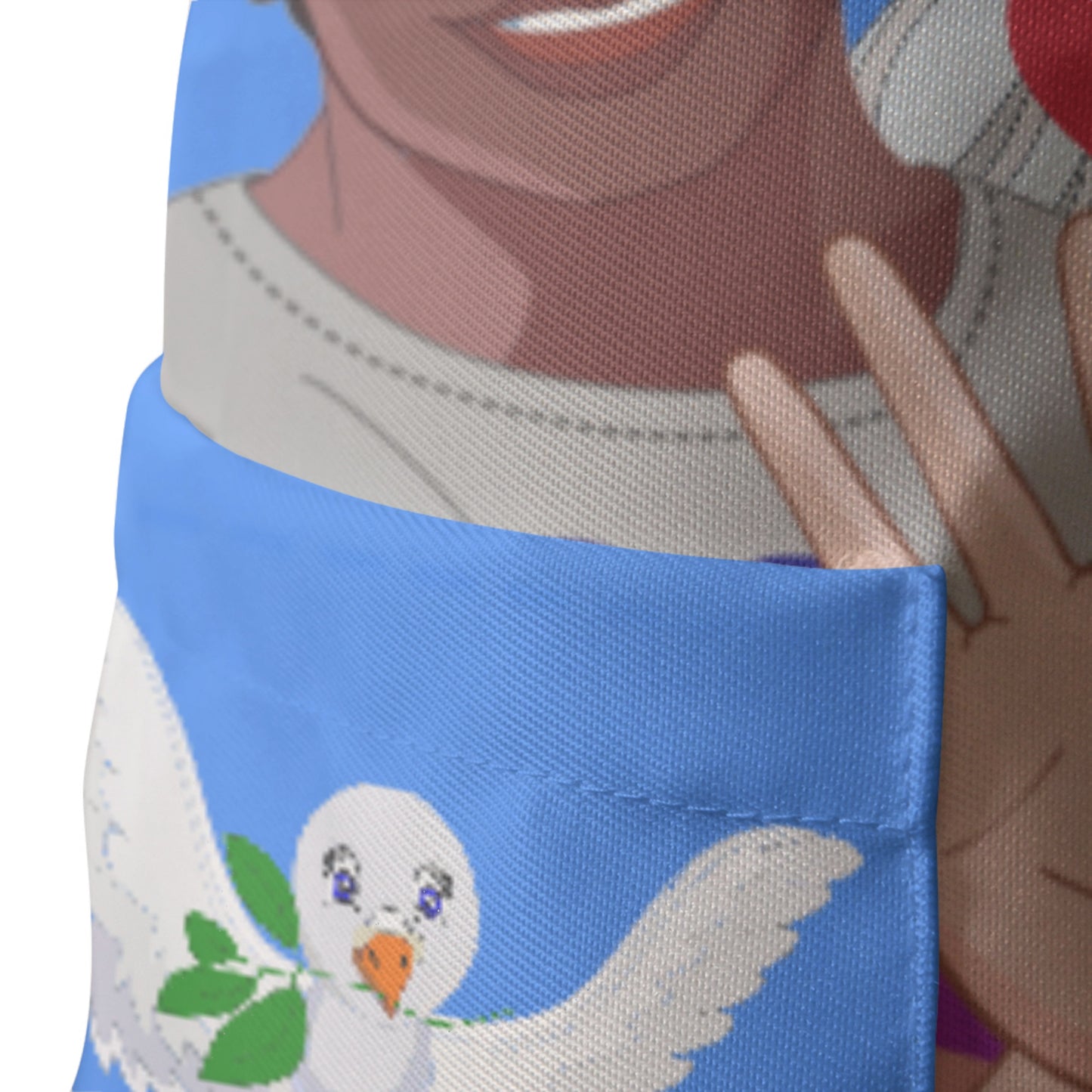 Apron GLOBAL FREEDOM UNITED© Men Anti Fascism & Racism EU  Blue