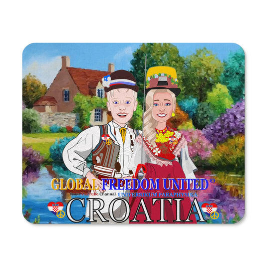 Mouse Pad Global Freedom United Couple Edition Croatia