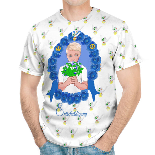 Männer T-shirt Global Freedom United Ein Junge Sagt Entschuldigung