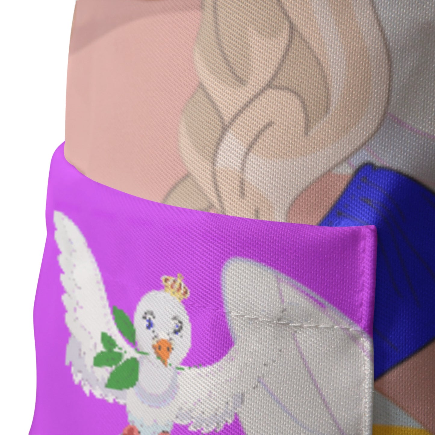 Apron GLOBAL FREEDOM UNITED© Women England & Germany Lilac