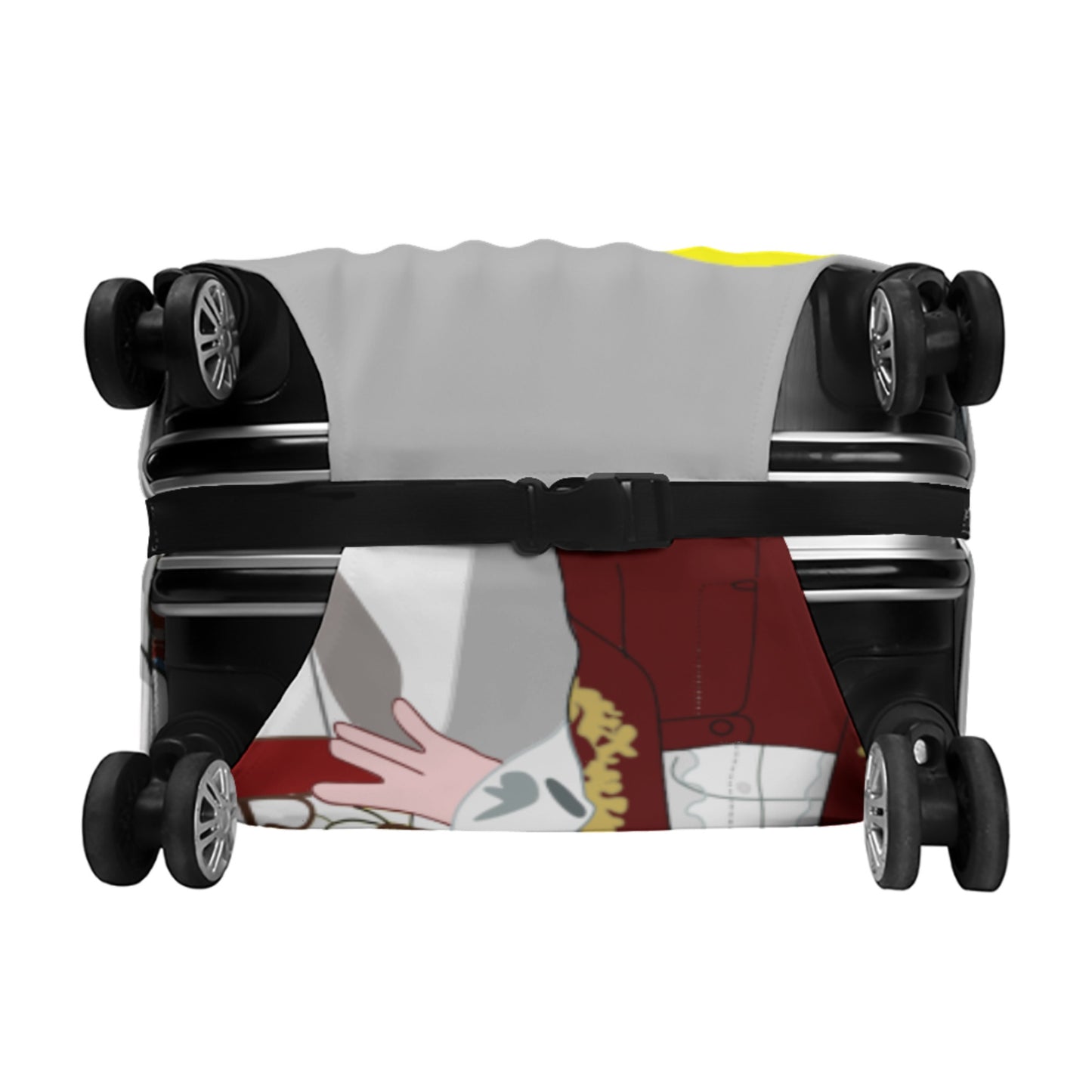 Lugguage Cover Global Freedom United Men Croatia & Serbia Old Peace Grey