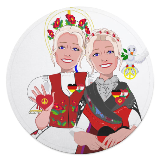 Blankets For Kits Global Freedom United Girls Hungary & Germany  Old Peace