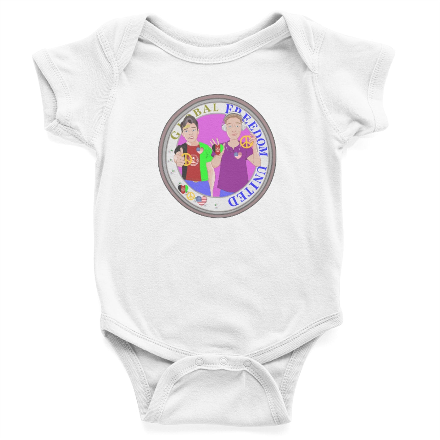 Baby Body Global Freedom United Boys Afghanistan & Usa Old Peace