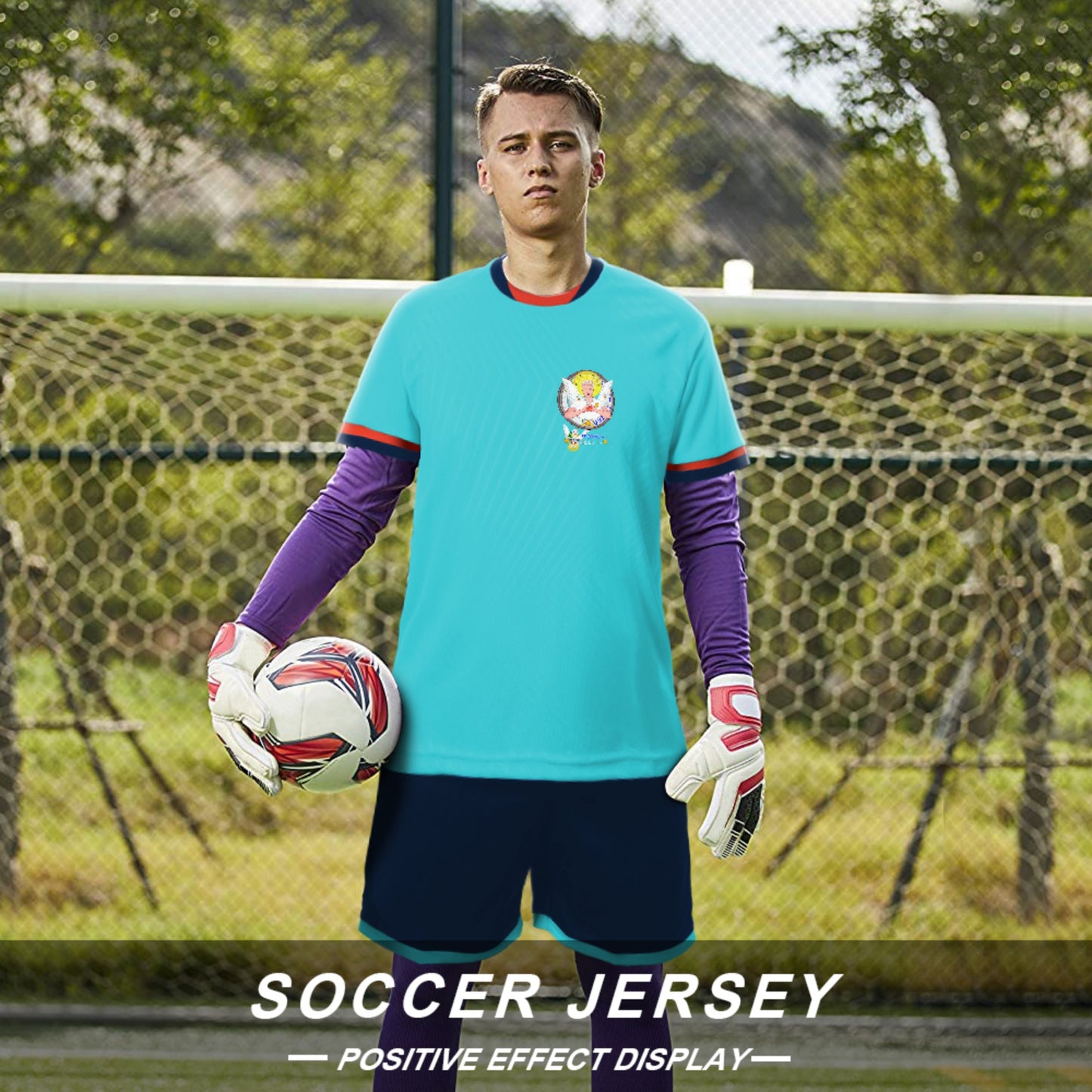 Soccer T-shirt Global Freedom United Archangel Raphael 2