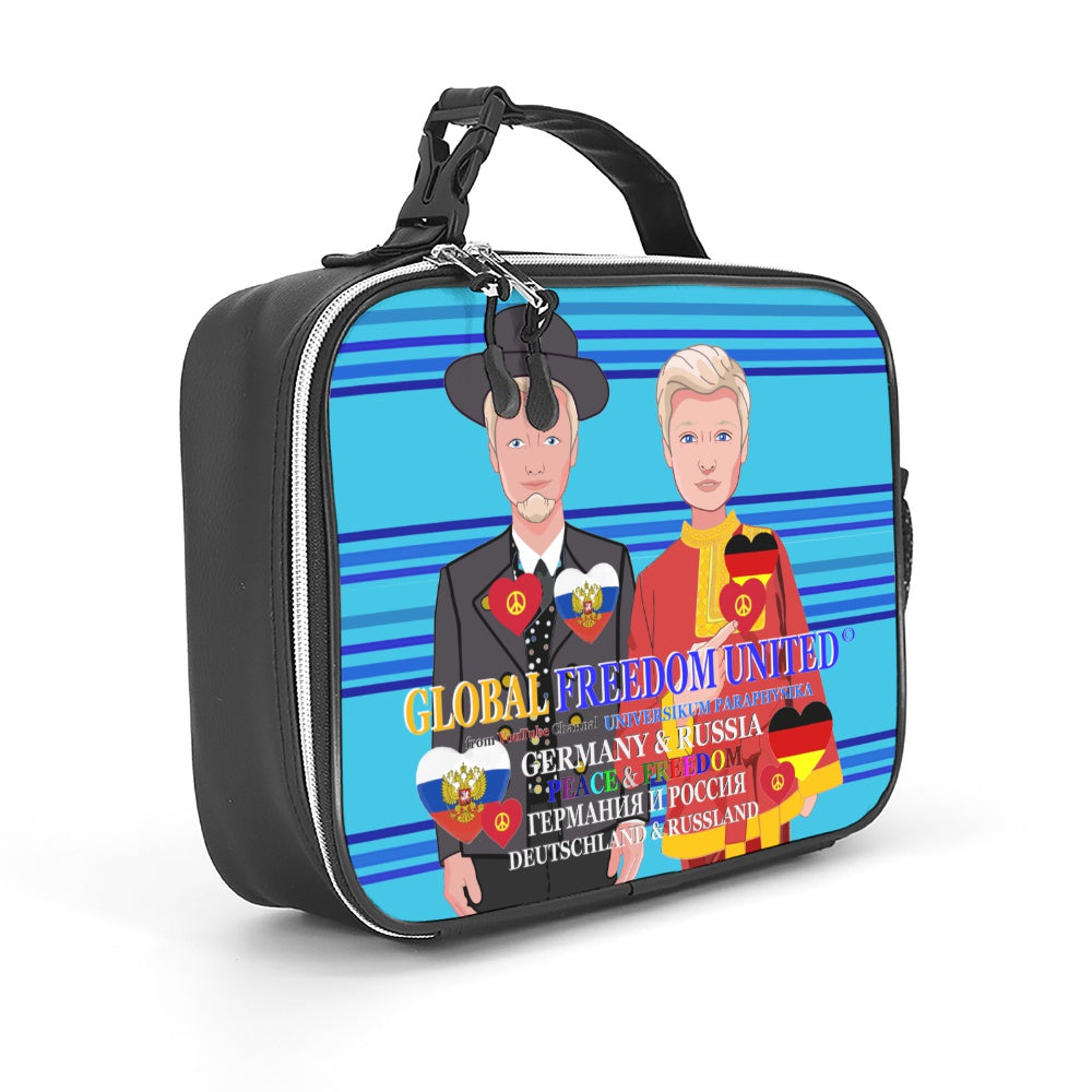 Laether Meal Back GLOBAL FREEDOM UNITED© Men Russia & Germany Blue