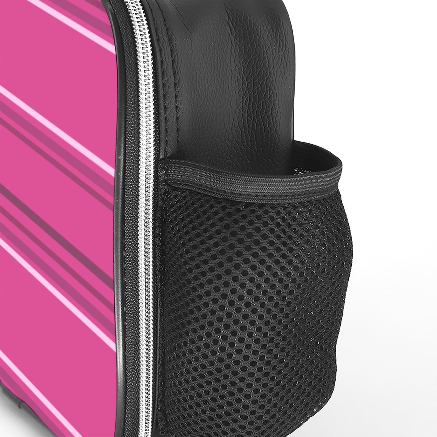 Leather Meal Bag GLOBAL FREEDOM UNITED© Women Iran & USA Pink