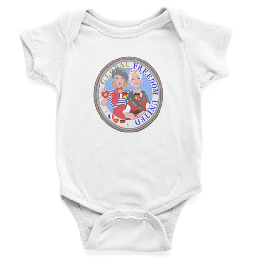 Baby Body Global Freedom United Girls French & Germany Old Peace