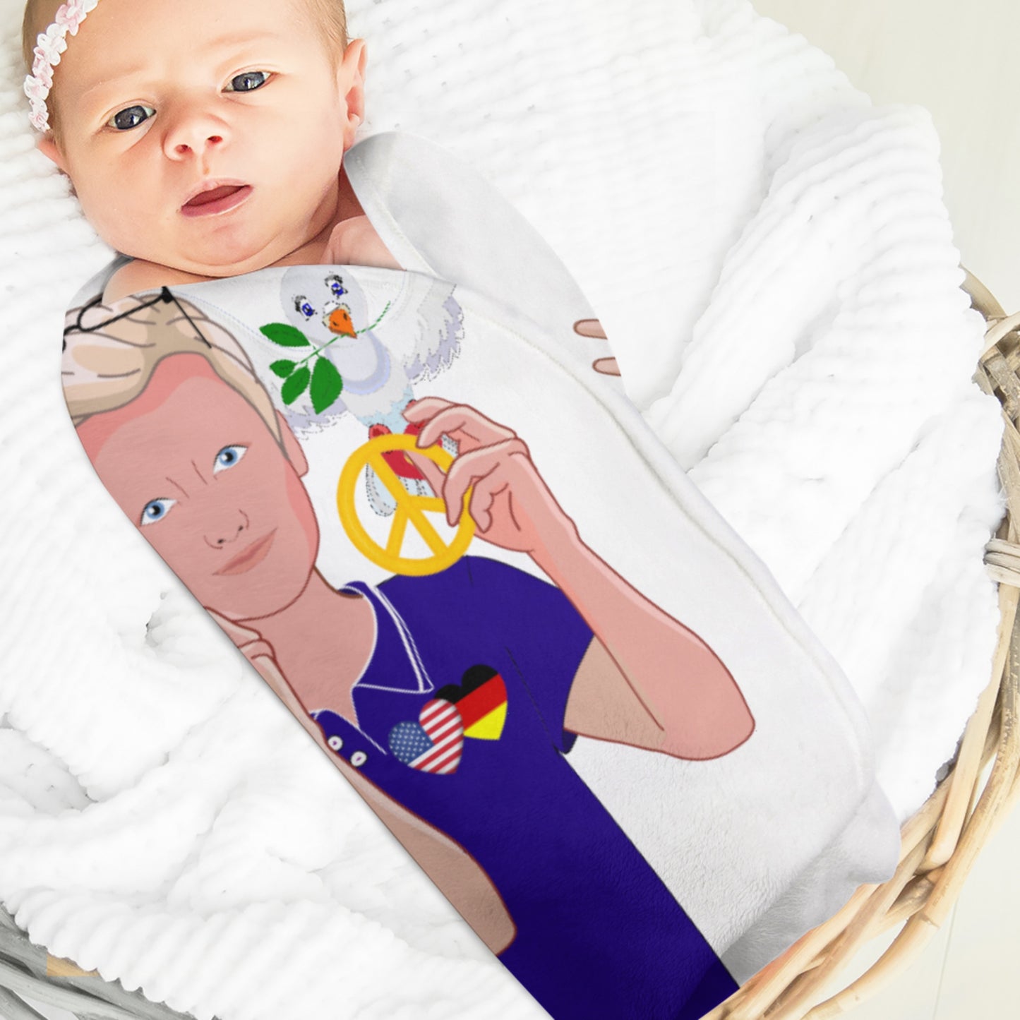 Blankets For Kits Global Freedom United Boys Usa & Germany Old Peace