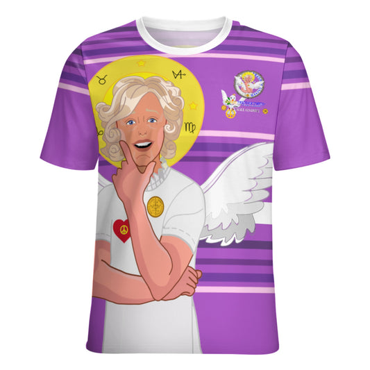Women´s T-shirt 2 GLOBAL FREEDOM UNITED© Archangel Gabriel German Lilac