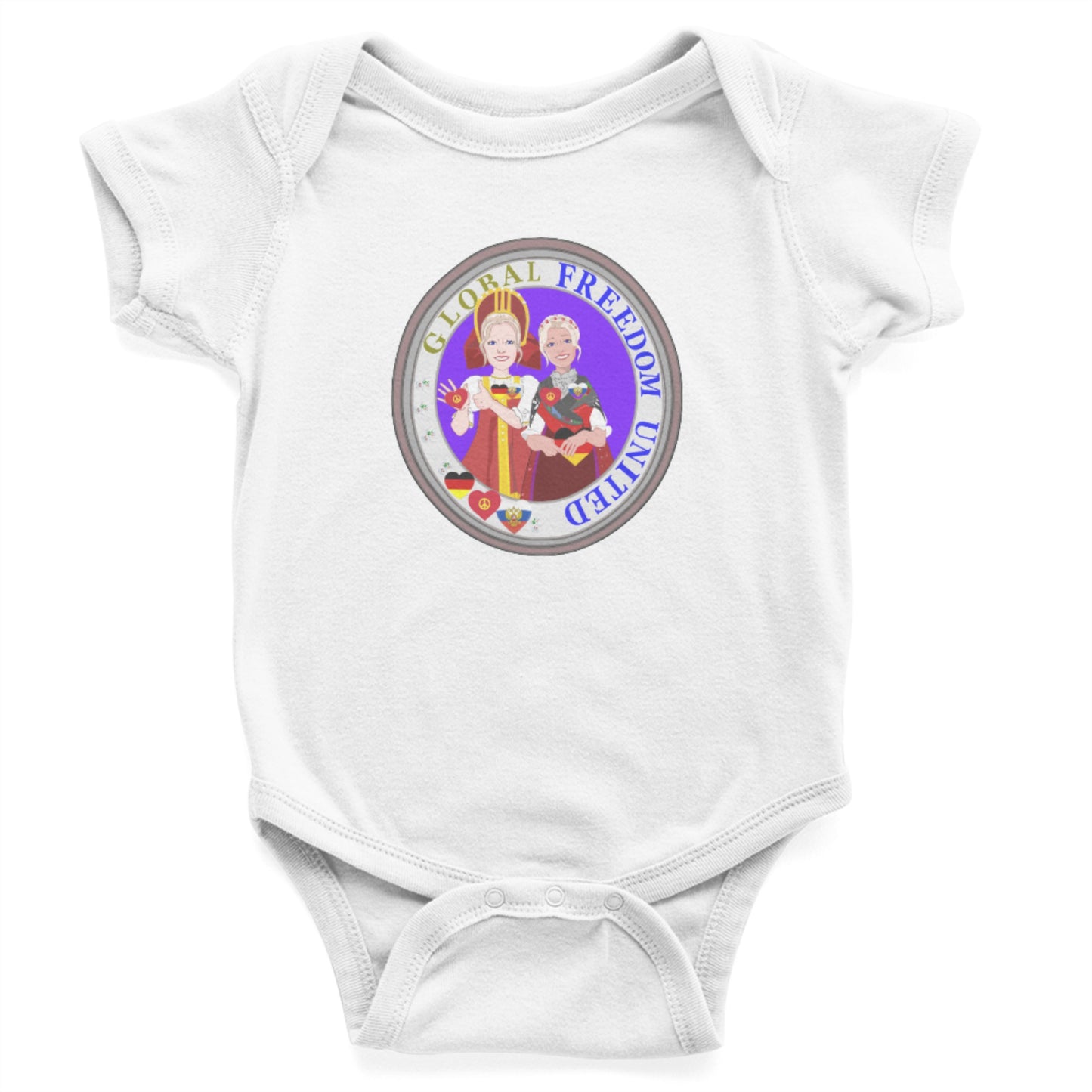 Baby Body Global Freedom United Girls Russia & Germany Old Peace