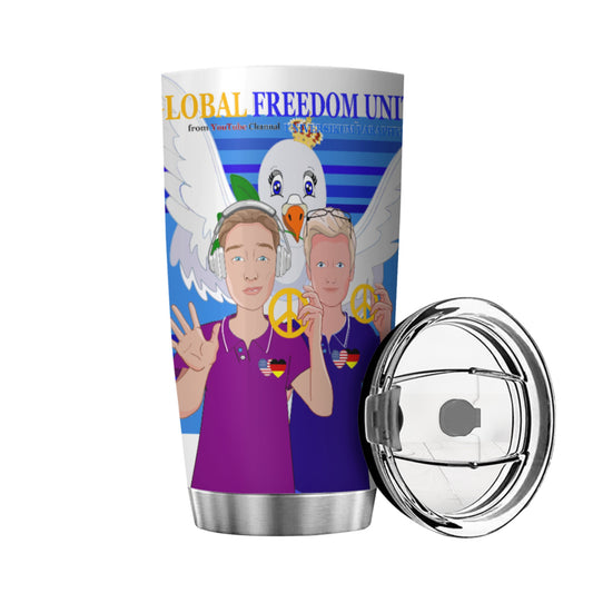 Tumbler Global Freedom United Men Germany & Usa Deep Blue