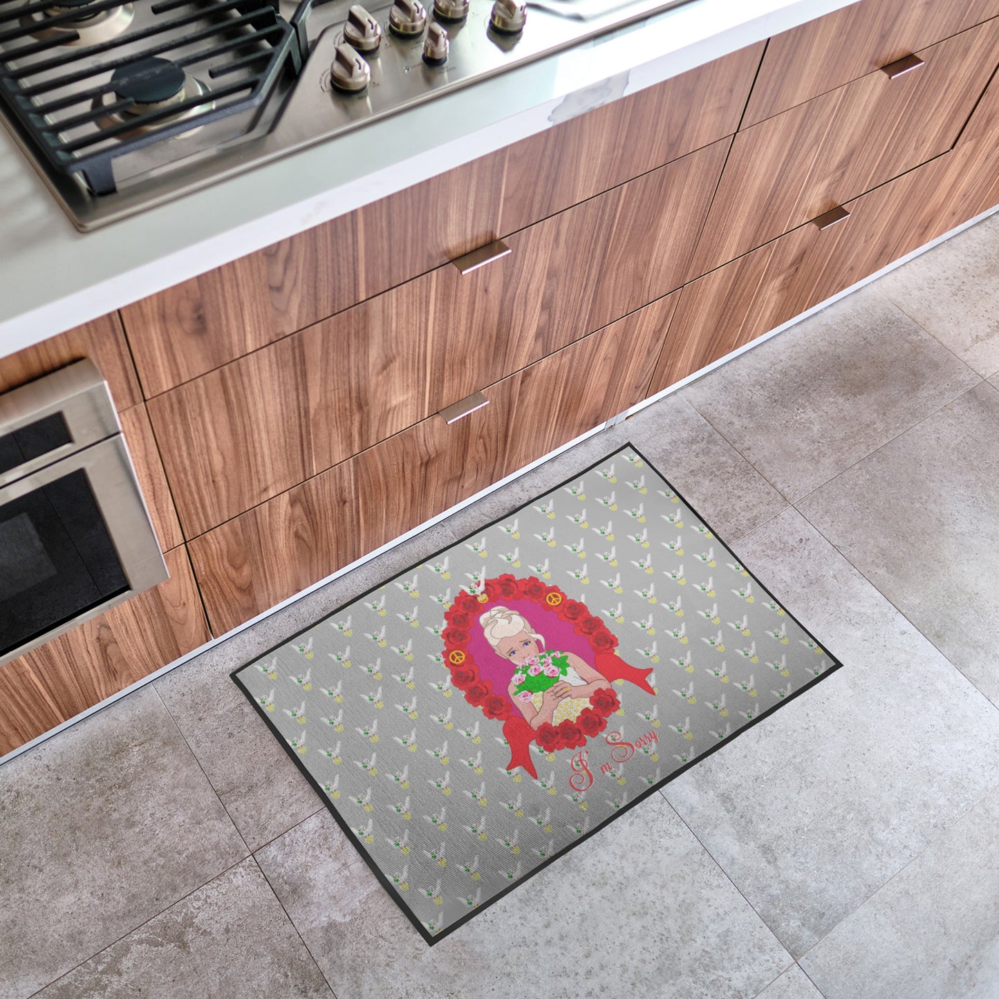 Doormat Global Freedom United I´m Sorry From A Girl