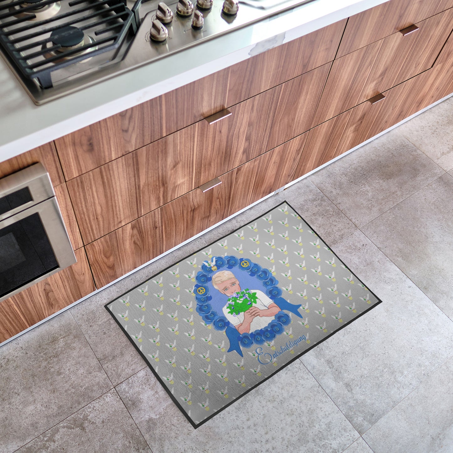 Fußboden Matte Global Freedom United Ein Junge Sagt Entschuldigung