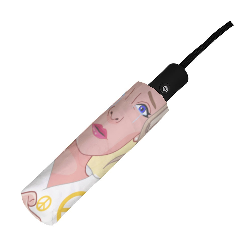 Umbrella Global Freedom United Women Peace Of Angel Roses Edition Yellow-red Old Peace