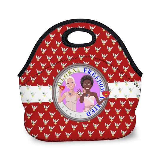 Meal Back GLOBAL FREEDOM UNITED© Men Anti Fascism & Racism USA RED