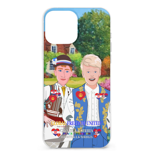 Mobile Phone Case GLOBAL FREEDOM UNITED© Men Croatia & Serbia