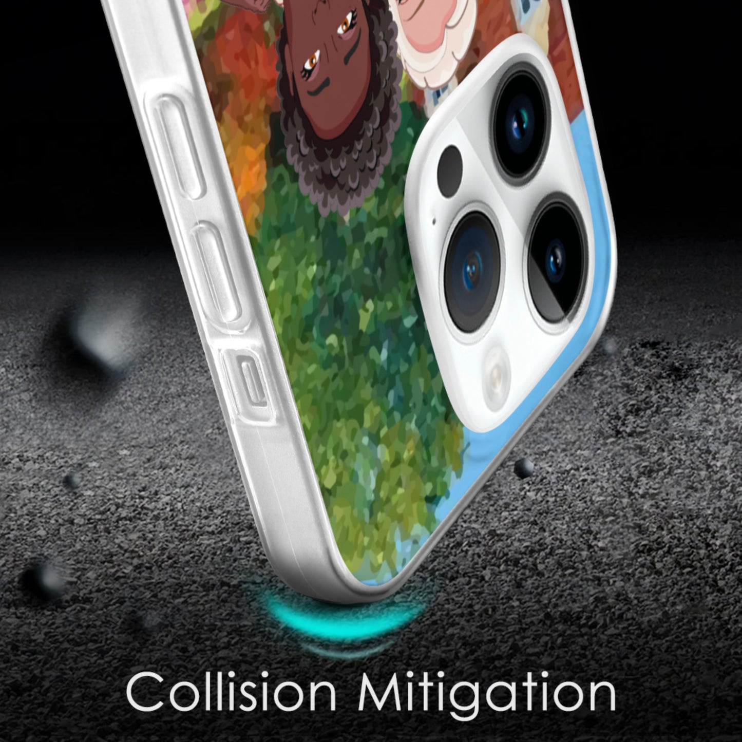 Mobile Phone Case GLOBAL FREEDOM UNITED© Women Anti Fascism & Racicm USA