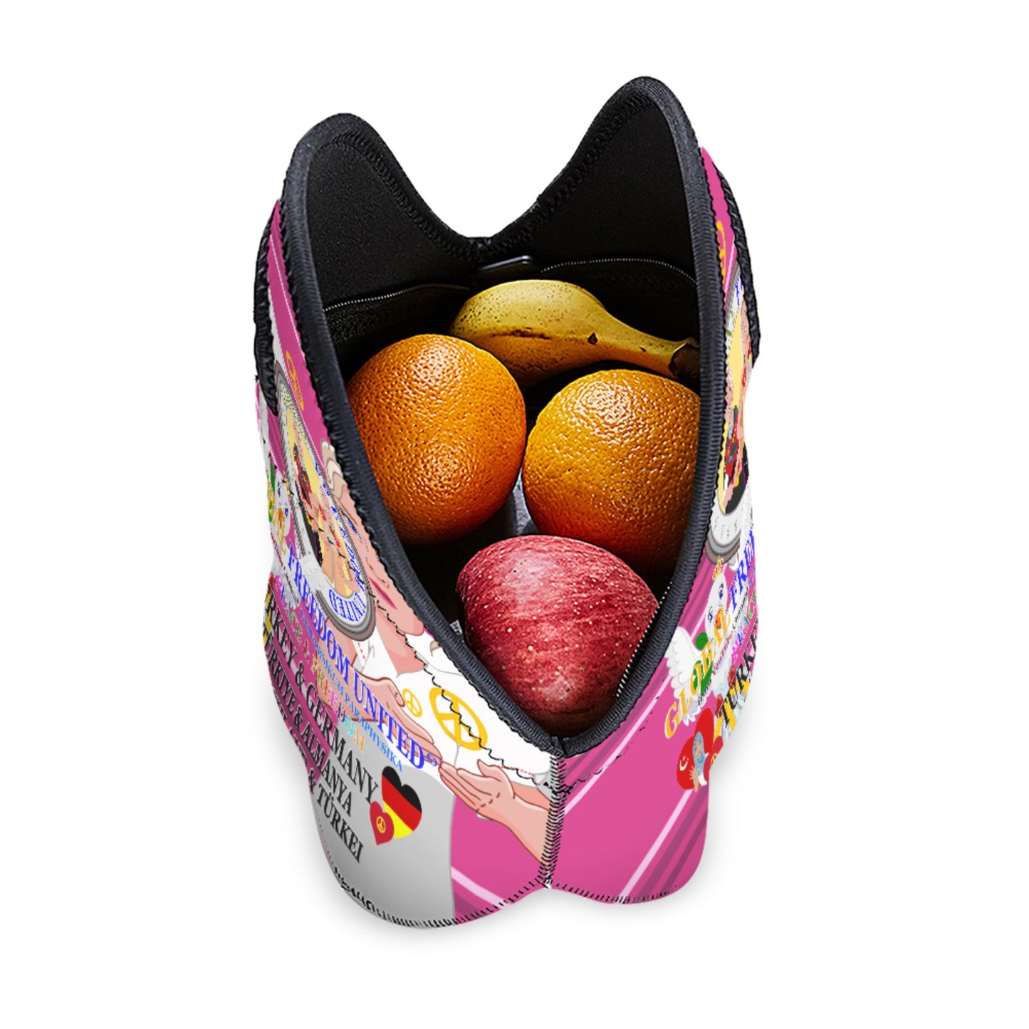 Meal Bag Global Freedom United Women Turkey & Germany Pink