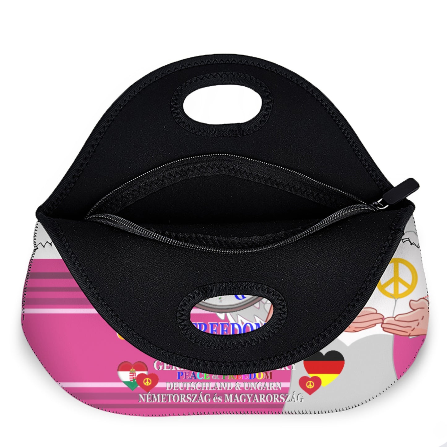 Meal Bag Global Freedom United Women Hungary & Germany Pink