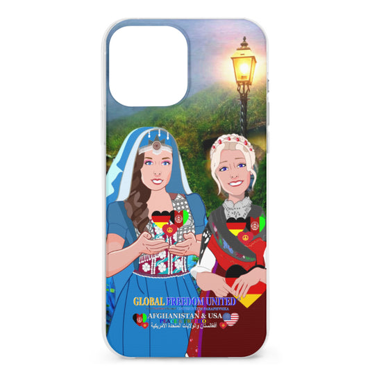 Mobile Phone Case GLOBAL FREEDOM UNITED© Women AFGHANISTAN & USA