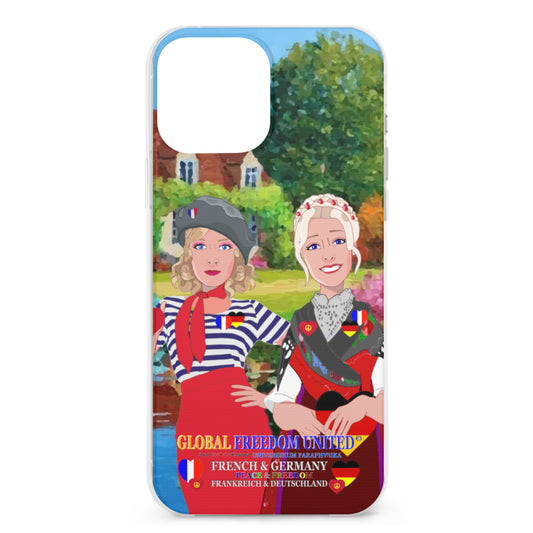 Mobile Phone Case GLOBAL FREEDOM UNITED© Women French & Germany