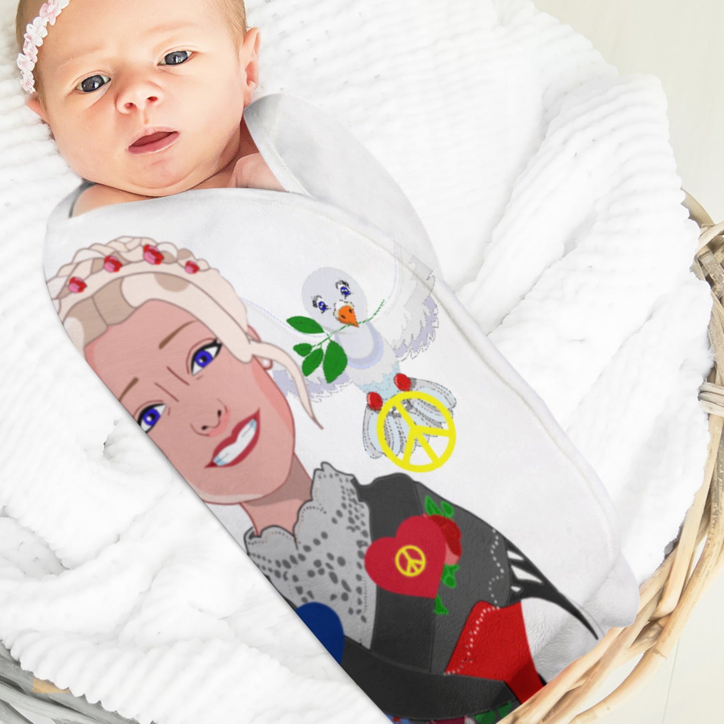 Blankets For Kits Global Freedom United Girls Romania & Germany Old Peace