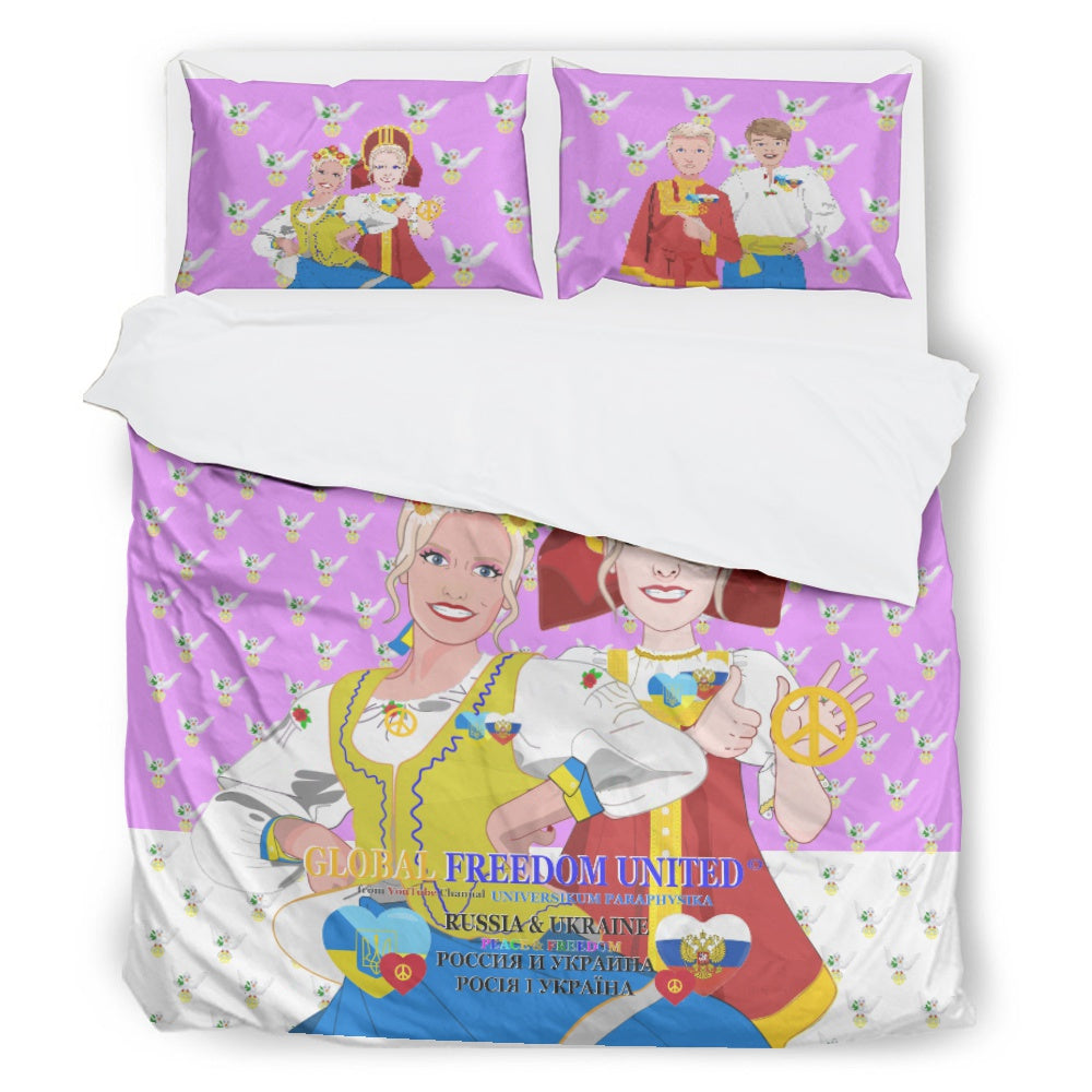 Bed Line GLOBAL FREEDOM UNITED© Women Ukraina & Russia Lilac