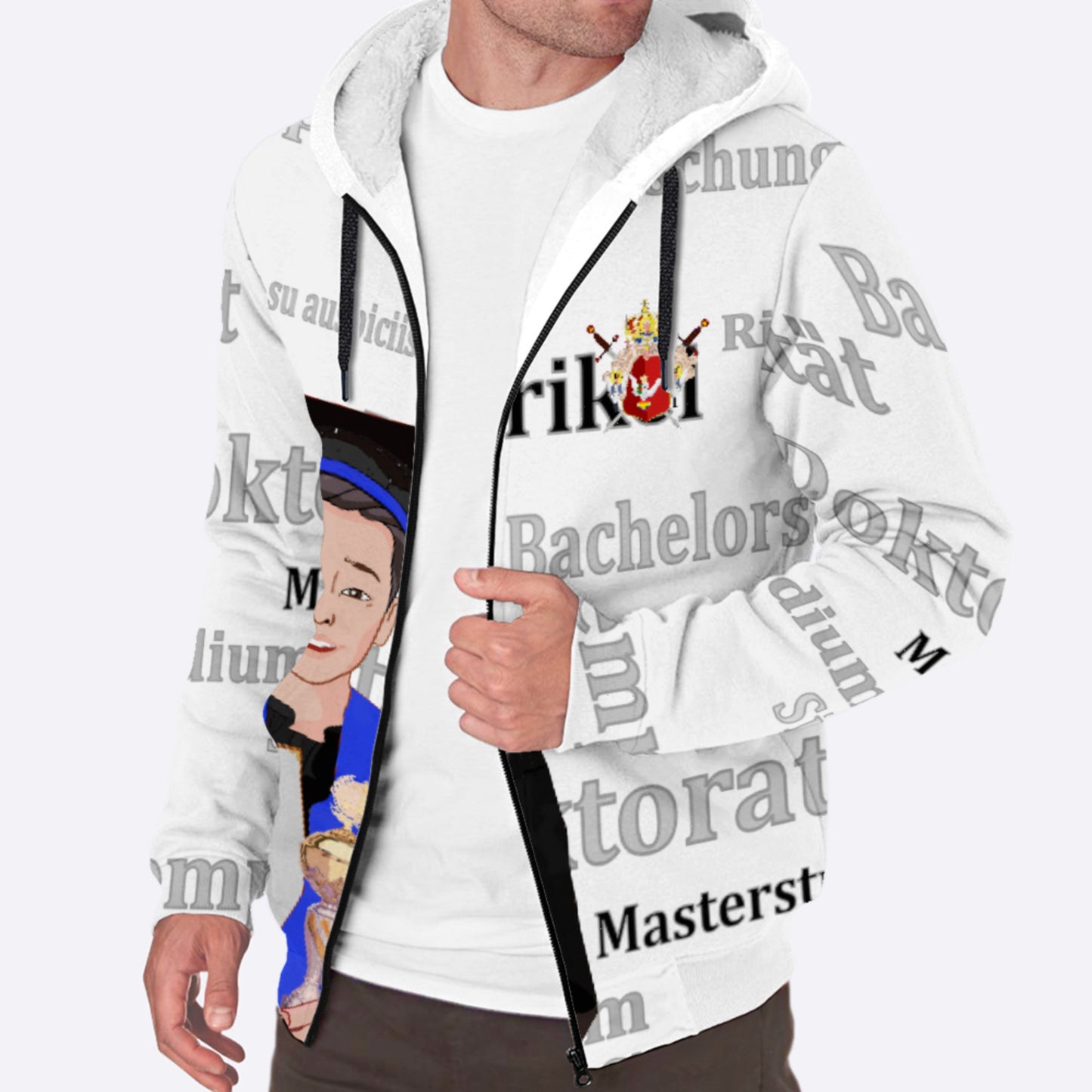 Plush Hoodie Global Freedom United Asia Student Cooper Place