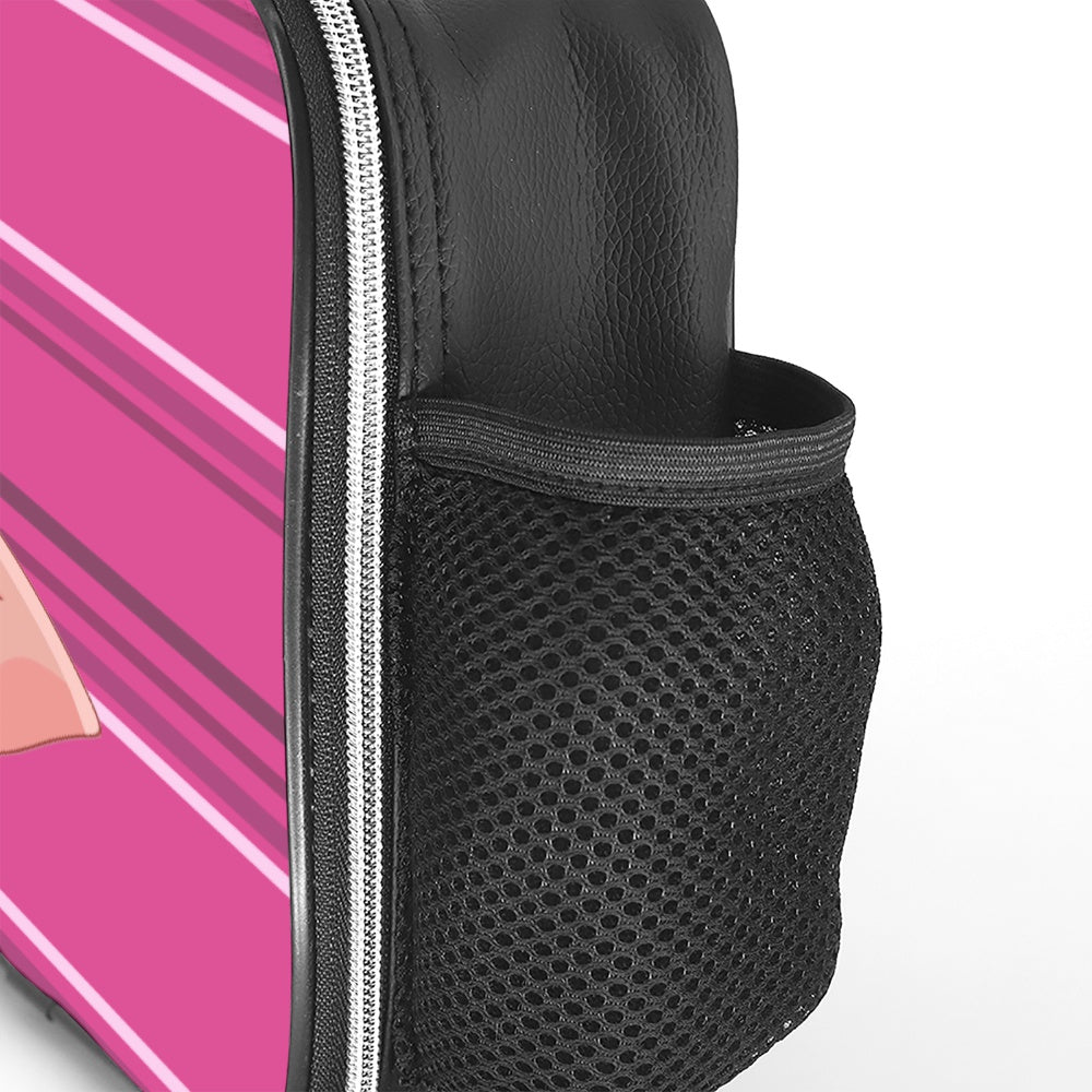 Leather Meal Back GLOBAL FREEDOM UNITED© Women Russia & French Pink