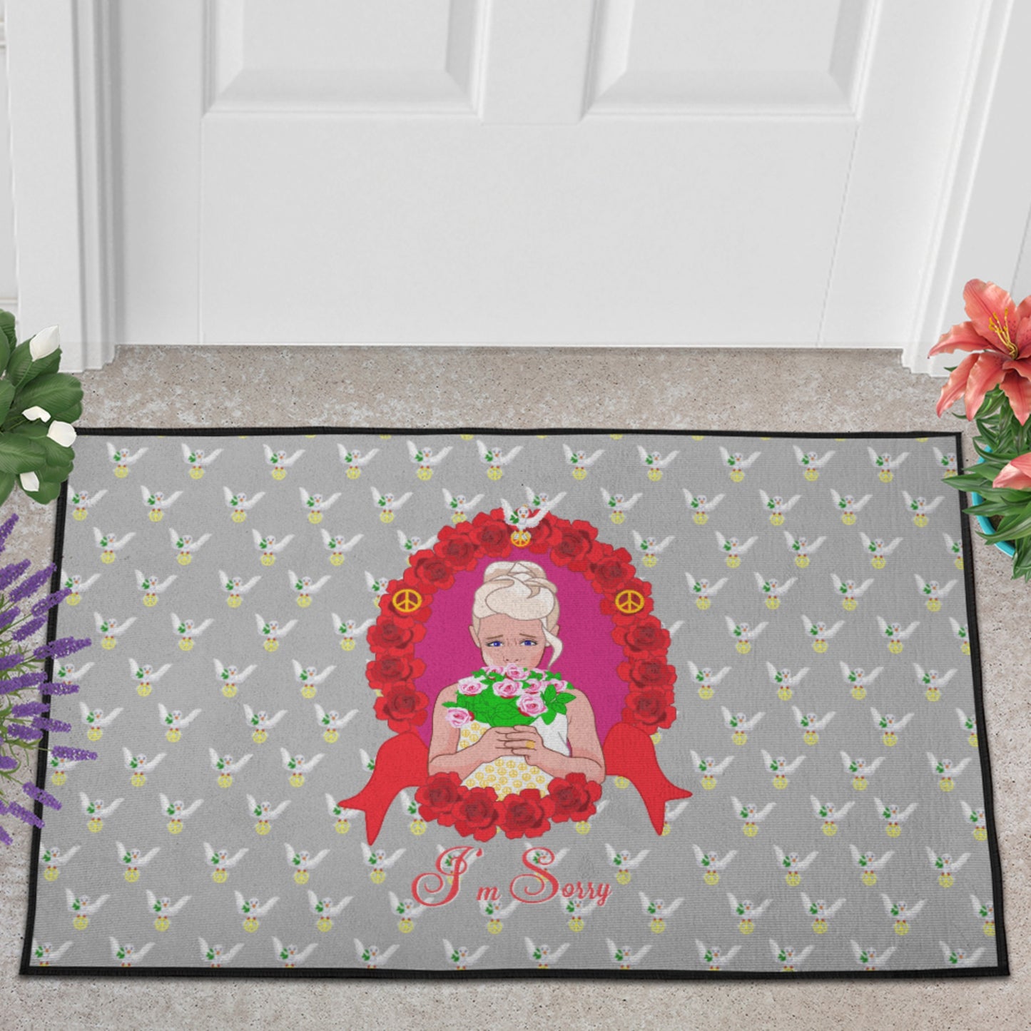 Doormat Global Freedom United I´m Sorry From A Girl