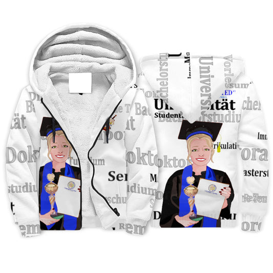 Plush Hoodie Global Freedom United Student Girl Cooper Place Blond Hair 4