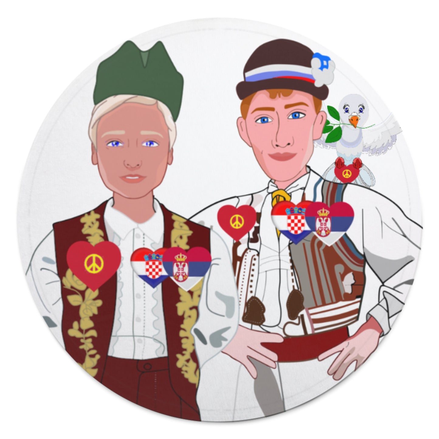 Blankets For Kits GLOBAL FREEDOM UNITED© Boy Croatia & Serbia