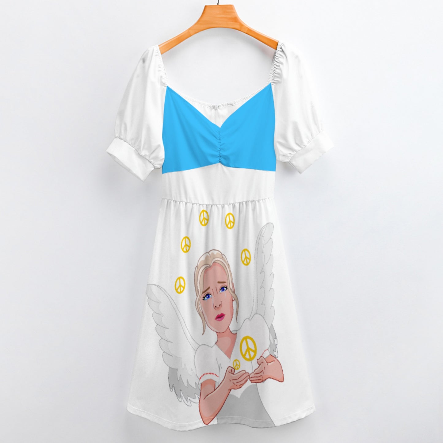 Sweet Dress Global Freedom United Peace Of Angels Old Peace Blue