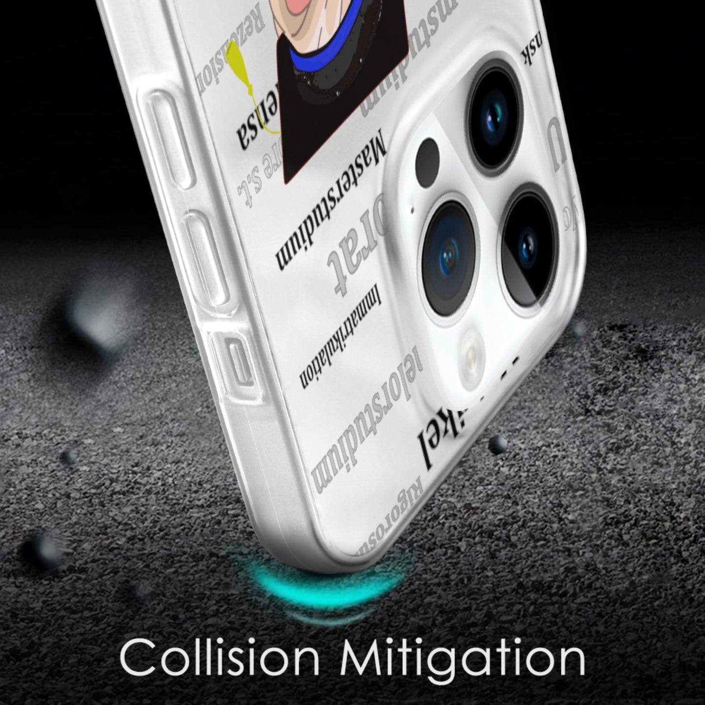 Phone Case GLOBAL FREEDOM UNITED© Student Boy Blond Hair Germany