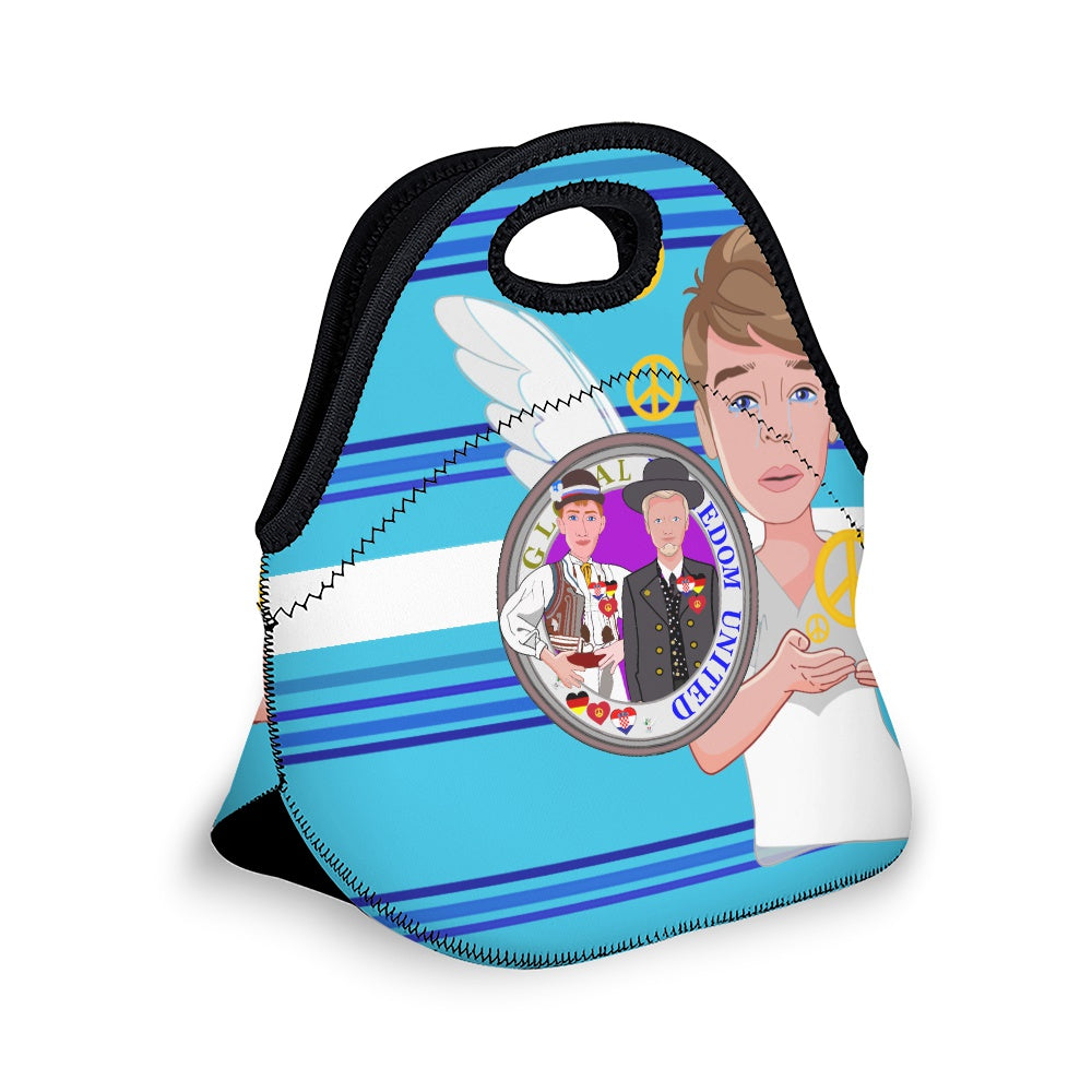 Meal Back GLOBAL FREEDOM UNITED© Men Croatia & Germany Blue 2