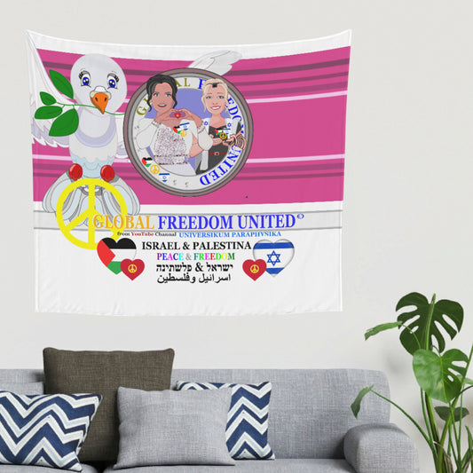 Tapestry Global Freedom United Women Palestina & Israel Pink